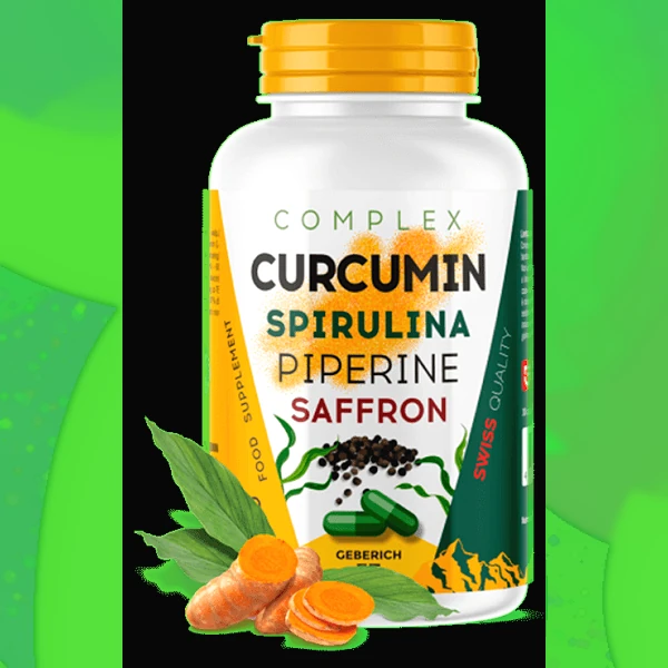 Curcumin Spirulina Piperine